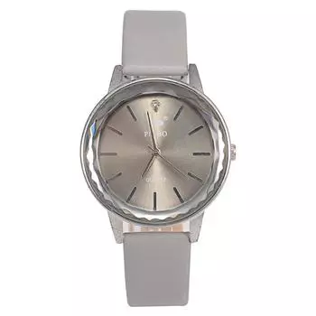 Женские студенческие повседневные маленькие свежие водонепроницаемые модные кварцевые часы серый