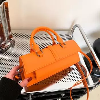 Женские сумки через плечо из искусственной кожи на молнии, прочные сумки-багет через плечо, универсальная сумка с верхней ручкой, высокое качество, мода