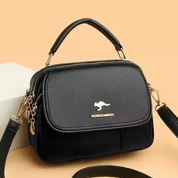 Женские сумки через плечо из искусственной кожи, роскошные модные дизайнерские сумки, высококачественные сумки-мессенджеры, модные, новые