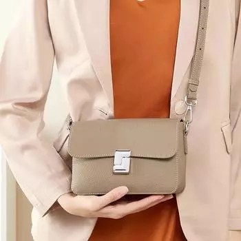 Женские сумки через плечо из натуральной кожи, маленькие квадратные сумки через плечо, роскошные женские сумки из тофу