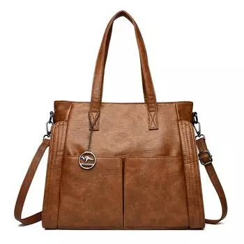 Женские сумки через плечо из натуральной мягкой кожи. Роскошные дизайнерские сумки.