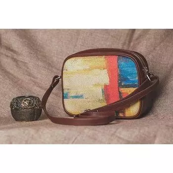 Женские сумки через плечо из веганской кожи ручной работы с регулируемым плечевым ремнем