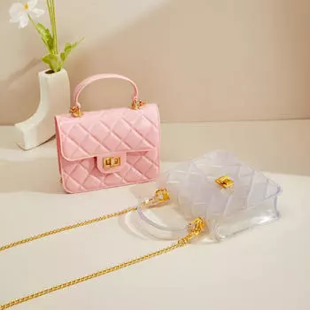 Женские сумки через плечо, новые сумки через плечо, модные сумки из желе из ПВХ, прозрачные, для отдыха, универсальные, женские, маленькие, квадратные сумки, ручная сумка