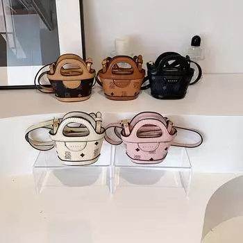 Женские сумки через плечо с принтом медведя Сумка через плечо для женщин Кошельки и сумки Дизайнерская сумка Сумка для матери и ребенка one size чёрный