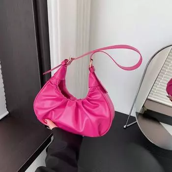 Женские сумки через плечо с внутренними отделениями, однотонные сумки из полиуретана на молнии, строчка, новая мода