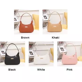 Женские сумки через плечо, зимняя кожаная сумка через подмышку, повседневная дорожная сумка для покупок, сумка для телефона, на молнии, женская сумка-клатч розовый