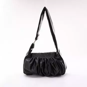 Женские сумки Cloud с высоким чувством мягкого полиуретана, мягкие сумки на ремне, модные однотонные сумки для подмышек