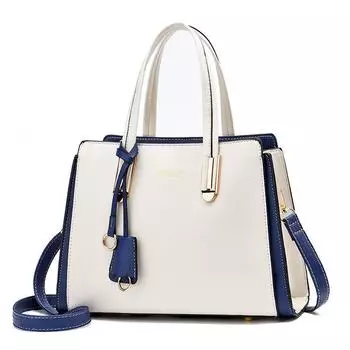 Женские сумки и кошельки через плечо Сумки-тоуты из искусственной кожи с ручкой сверху Сумки-портфели через плечо большой вместимости для женщин Сумки с ручкой для работы белый