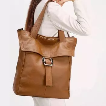 Женские сумки из натуральной кожи, новая сумка-мессенджер через плечо, повседневная сумка из коровьей кожи первого слоя, большая вместительная мягкая модная сумка чёрный