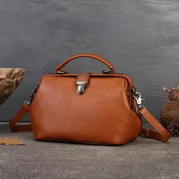 Женские сумки из натуральной кожи, винтажные дизайнерские сумки через плечо, брендовая модная сумка через плечо GZW 26*18*14cm
