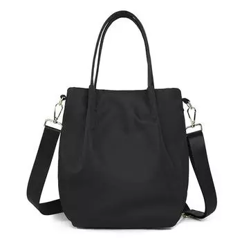 Женские сумки из нейлона с твердым внутренним отделением на молнии большой емкости, повседневные, высокого качества