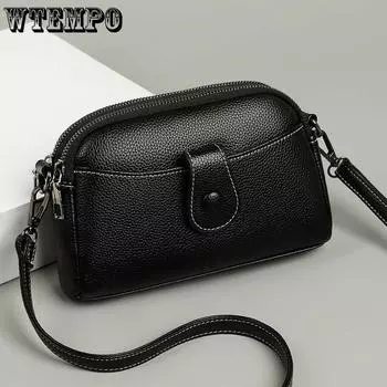 Женские сумки, маленькие мини-сумки, модная и универсальная сумка для мобильного телефона, женская маленькая сумка через плечо, через плечо One size коричневый