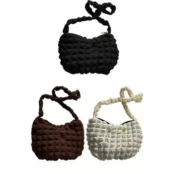 Женские сумки, модная женская сумка-мессенджер, повседневная простая однотонная портативная элегантная легкая сумка-бродяга для девочек чёрный