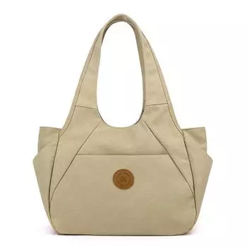 Женские сумки модные большие холщовые сумки-тоут модные портативные сумки через плечо однотонные сумки серый