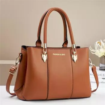 Женские сумки — модные и универсальные, повседневные, простые и трендовые, высококачественные, вместительные сумки-мессенджеры через плечо. Length 30 Width 12.5 Height 22cm чёрный