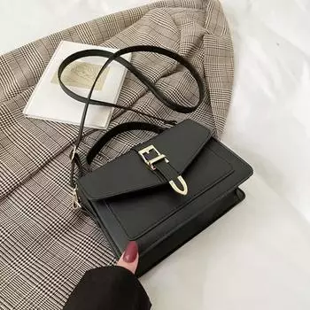 Женские сумки, модные нишевые сумки через плечо, мини-сумки на плечо, небольшие квадратные сумки интернет-знаменитостей, темпераментные женские сумки one size