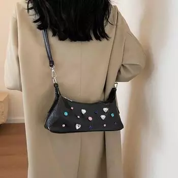 Женские сумки на плечо с твердым внутренним отделением, мягкие швейные сумки типа «булочка», высокое качество, модные