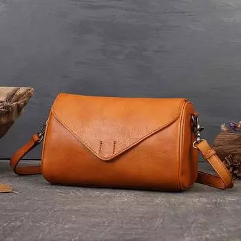 Женские сумки на ремне из натуральной кожи, винтажная дизайнерская сумка-конверт, мягкие модные сумки через плечо для женщин, женские сумки для телефона, кошелек GZW 25*16*13cm коричневый