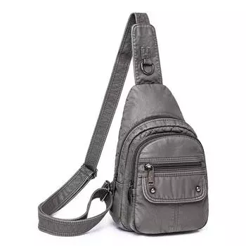 Женские сумки нагрудная сумка, винтажные нагрудные сумки через плечо, универсальные популярные нагрудные сумки, повседневная женская сумка через плечо, высокое качество 18cm10cm28cm чёрный