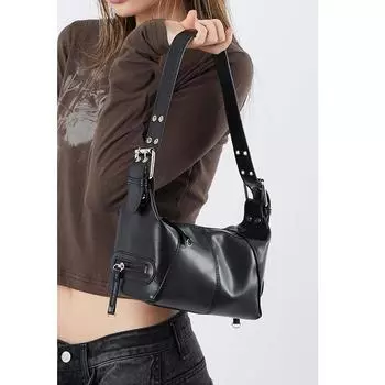 Женские сумки Niche Design, Cool Girls, Ретро-сумки на одно плечо, Маленькие сумки для переноски, Сумки подмышками чёрный