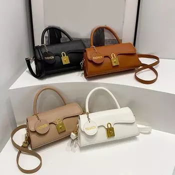 Женские сумки, новая модная сумка с клапаном под мышкой, сумка через плечо на одно плечо, дамские маленькие квадратные сумки и кошельки 25x6x12cm бежевый