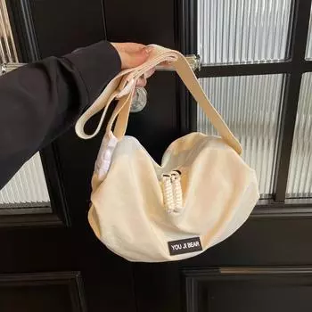 Женские сумки новые dim sum ниша легкая женственная простая спортивная и повседневная сумка через плечо