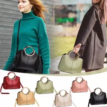 Женские сумки Новые европейские и американские модные сумки и универсальные сумки через плечо через плечо One Size белый