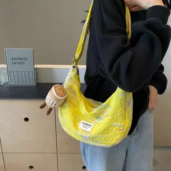 Женские сумки, новые модные прочные сумки через плечо, женские сумки большой емкости, высококачественные дизайнерские сумки через плечо для поездок на работу