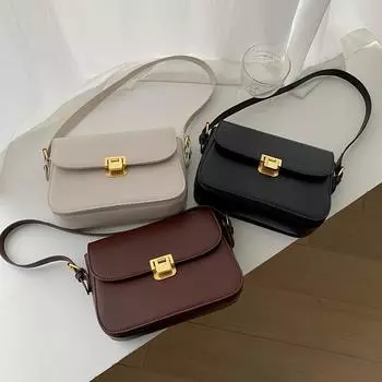 Женские сумки Осенние и зимние женские сумки, высококачественные сумки-мессенджеры, текстурированные сумки через плечо, модные сумки подмышками