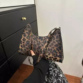 Женские сумки подмышки, осенние и зимние модные сумки через плечо, милые простые сумки и кошельки, женские дорожные сумки-тоуты 25.5x6.5x17.5cm белый/чёрный