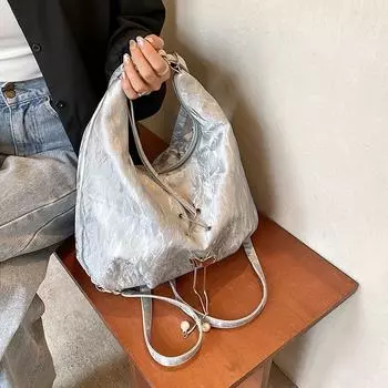 Женские сумки Tooxika, сумки-шопперы Niche, модные и красивые рюкзаки, сумки-мессенджеры для студентов колледжей чёрный