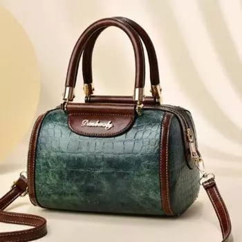 Женские сумки-тоут, дизайнерская кожаная женская сумка через плечо, модная сумка для шоппинга, качественная кожаная женская сумка-подушка Boston