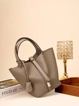 Женские сумки-ведра класса люкс 2024 года выпуска — модный стиль «корзина для овощей»