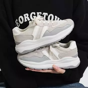 Женские сверхлегкие кроссовки для бега Женские летние женские кроссовки на шнуровке Повседневные сетчатые кроссовки на платформе Дизайнерская обувь 35