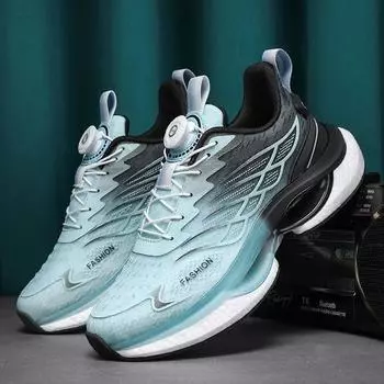 Женские светоотражающие кроссовки для бега на открытом воздухе INS Chunky Sports Zapatillas Anti-Slip унисекс обувь для мужчин с вращающейся пряжкой кроссовки для бега 37