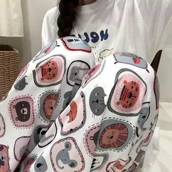 «Женские свободные пижамные штаны с рисунком»: Защита от комаров, повседневная и верхняя одежда L fits 45-52.5kg