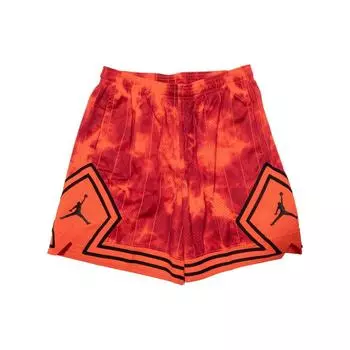 Женские свободные шорты Jordan Tie-Dye с логотипом, красные DM5260-635