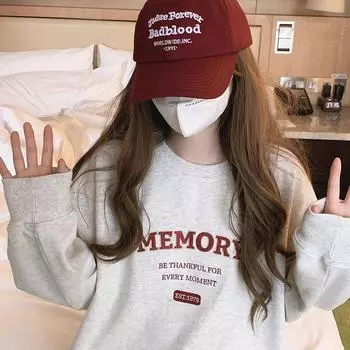 Женские свободные свитера с длинным рукавом и круглым вырезом, женские топы, однотонные толстовки M серый