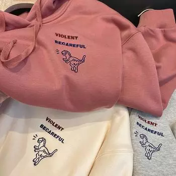 Женские свободные свитера с длинным рукавом и V-образным вырезом, женские топы, однотонные толстовки M абрикосовый