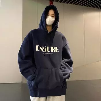 Женские свободные свитера с длинным рукавом и V-образным вырезом, женские топы, однотонные толстовки M чёрный