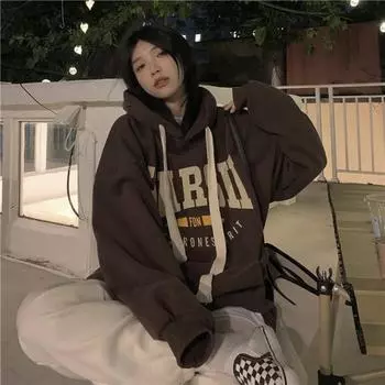 Женские свободные свитера с длинным рукавом и V-образным вырезом, женские топы, однотонные толстовки M серый