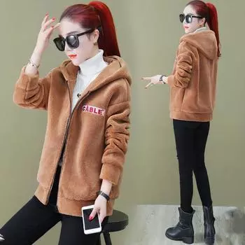 Женские свободные свитера с длинным рукавом и V-образным вырезом, женские топы, однотонные толстовки M коричневый