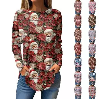 Женские свободные топы с круглым вырезом и капюшоном с длинными рукавами, повседневные топы, домашние пижамы для отдыха, топы XXXL синий