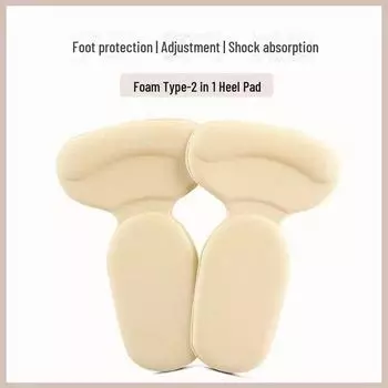 Женские Т-образные подпяточники: Предотвращает скольжение обуви и защищает ее от износа. Отрегулируйте размер обуви на полразмера от большего к меньшему.
