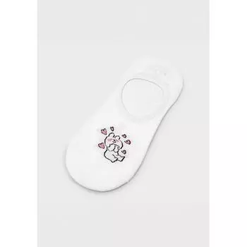 Женские тапочки DaiSo Overaction Bunny Gray pattern (2 rows) overaction rabbit