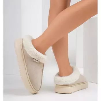 Женские тапочки из пены с эффектом памяти, подошва из ЭВА, теплые замшевые короткие ботильоны с подкладкой из искусственного меха, домашние тапочки для женщин, нескользящие ботинки 36-37 чёрный