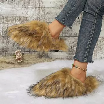 Женские тапочки из замши, удобные модные босоножки, весенние и осенние, повседневные тапочки с неглубокой подошвой, легкие дизайнерские шлепанцы для женщин 36-37 чёрный