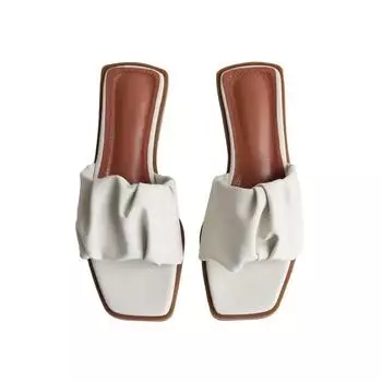 Женские тапочки Летние модные женские тапочки с открытым носком на квадратном каблуке Женские модные тапочки на квадратном каблуке Женские сандалии 35