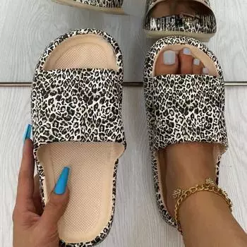 Женские тапочки Летние пляжные сандалии Женские нескользящие сандалии Домашние тапочки на мягкой подошве Ортопедические сандалии