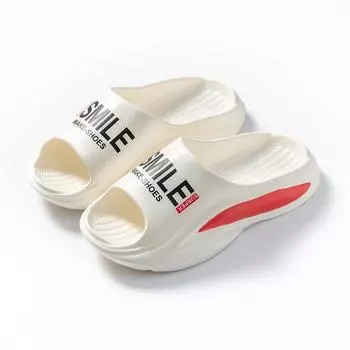 Женские тапочки, летние тапочки-кроссовки, женские шлепанцы на толстой платформе, женские тапочки из ЭВА, повседневная пляжная обувь для дома и отдыха 36-37